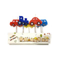 Load image into Gallery viewer, Transport Theme Car Cake Candles