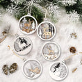 Load image into Gallery viewer, Christmas wooden ornaments 8 cm in Size