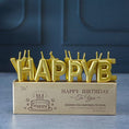 Load image into Gallery viewer, Happy Birthday Letters Candles