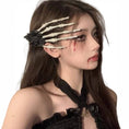 Load image into Gallery viewer, Skeleton Hand Hair Clip (Black)