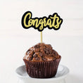 Load image into Gallery viewer, Graduation Cupcake Toppers Set - 9 pcs