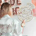 Load image into Gallery viewer, Bride To Be Diamond Wooden Sign