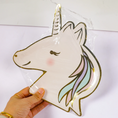 Load image into Gallery viewer, Unicorn Theme Party Paper Plates Set