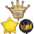 Load image into Gallery viewer, Giant Crown Balloon Bouquet