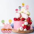 Load image into Gallery viewer, Candy Land Theme Party Cupcake Toppers Set