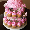 Load image into Gallery viewer, Barbie Theme Cup Cake Toppers Set