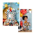 Load image into Gallery viewer, Race Car Theme Paper Plates Set