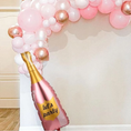 Load image into Gallery viewer, Let's Party Bottle Shape Foil Balloon Sets
