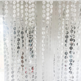 Load image into Gallery viewer, Shiny Silver Disco Ball Foil Curtain