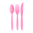 Load image into Gallery viewer, Pink Swirl Tableware Set