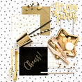 Load image into Gallery viewer, Star Napkins Set - Gold