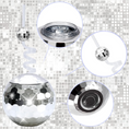 Load image into Gallery viewer, Silver Shiny Disco Ball Party Cup