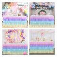 Load image into Gallery viewer, Pastel Rainbow Table Skirt