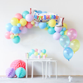 Load image into Gallery viewer, Happy Birthday Banner Balloon Decorations Set