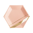 Load image into Gallery viewer, Pastel Pink Marble & Gold Foil Tableware Set