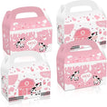 Load image into Gallery viewer, Pink Farm Animals Candy Party Favor Boxes Set