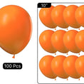 Load image into Gallery viewer, 10 Inch Retro Balloons (Hermes Orange)