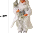 Load image into Gallery viewer, Christmas White Santa Clause Standing Figure