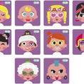 Load image into Gallery viewer, Magnetic Girl Crazy Face Dress Up Game