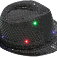 Load image into Gallery viewer, Light Up Sequin Hat