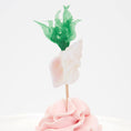 Load image into Gallery viewer, Mermaid Theme Cupcake Toppers Set