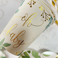 Load image into Gallery viewer, Gold Letter Oh Baby Paper Cups Set