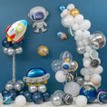 Load image into Gallery viewer, Rocket Spaceship Balloons Set