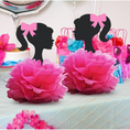 Load image into Gallery viewer, Barbie-Themed Paper Flower Centerpieces Set
