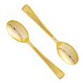 Load image into Gallery viewer, Gold Bridal Shower Decorations Cutlery Set (Spoons)