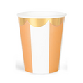 Load image into Gallery viewer, Carousel Stripe Party Theme Tableware Set (Orange)