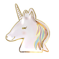 Load image into Gallery viewer, Unicorn Theme Party Paper Plates Set