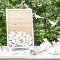 Load image into Gallery viewer, Wooden Guest Book