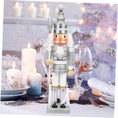 Load image into Gallery viewer, Christmas Wooden Nutcracker 23.5*14.5*4.5