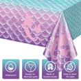 Load image into Gallery viewer, Mermaid Theme Party Table Covers Set