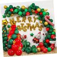 Load image into Gallery viewer, Christmas Tree Red and Green Balloon Set