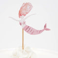 Load image into Gallery viewer, Mermaid Theme Cupcake Toppers Set