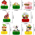 Load image into Gallery viewer, Farm Animals Honeycomb Centerpieces Set