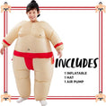 Load image into Gallery viewer, Sumo Inflatable costume