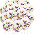 Load image into Gallery viewer, 12 Inch Confetti Balloons (Color Mixing)