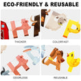Load image into Gallery viewer, Farm Animal Happy Birthday Banner