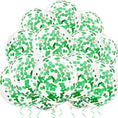 Load image into Gallery viewer, 12 Inch Confetti Balloons (Green)