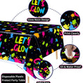 Load image into Gallery viewer, Glow Neon Theme Party Tablecloth