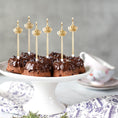 Load image into Gallery viewer, Gold Crown Cake Candles Set