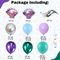 Load image into Gallery viewer, Mermaid Tail Balloon Arch Decorations