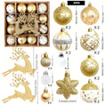 Load image into Gallery viewer, Christmas Gold & White Ornaments