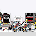 Load image into Gallery viewer, Racing Car Theme Party 9 Inch Paper Plates Set