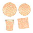 Load image into Gallery viewer, Animal Pink Leopard Theme Party Tableware Set