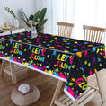 Load image into Gallery viewer, Glow Neon Theme Party Tablecloth