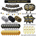 Load image into Gallery viewer, Happy New Year Decoration Set with Pum Pums