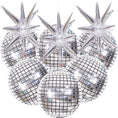 Load image into Gallery viewer, Giant Silver Disco Ball Balloon Set
